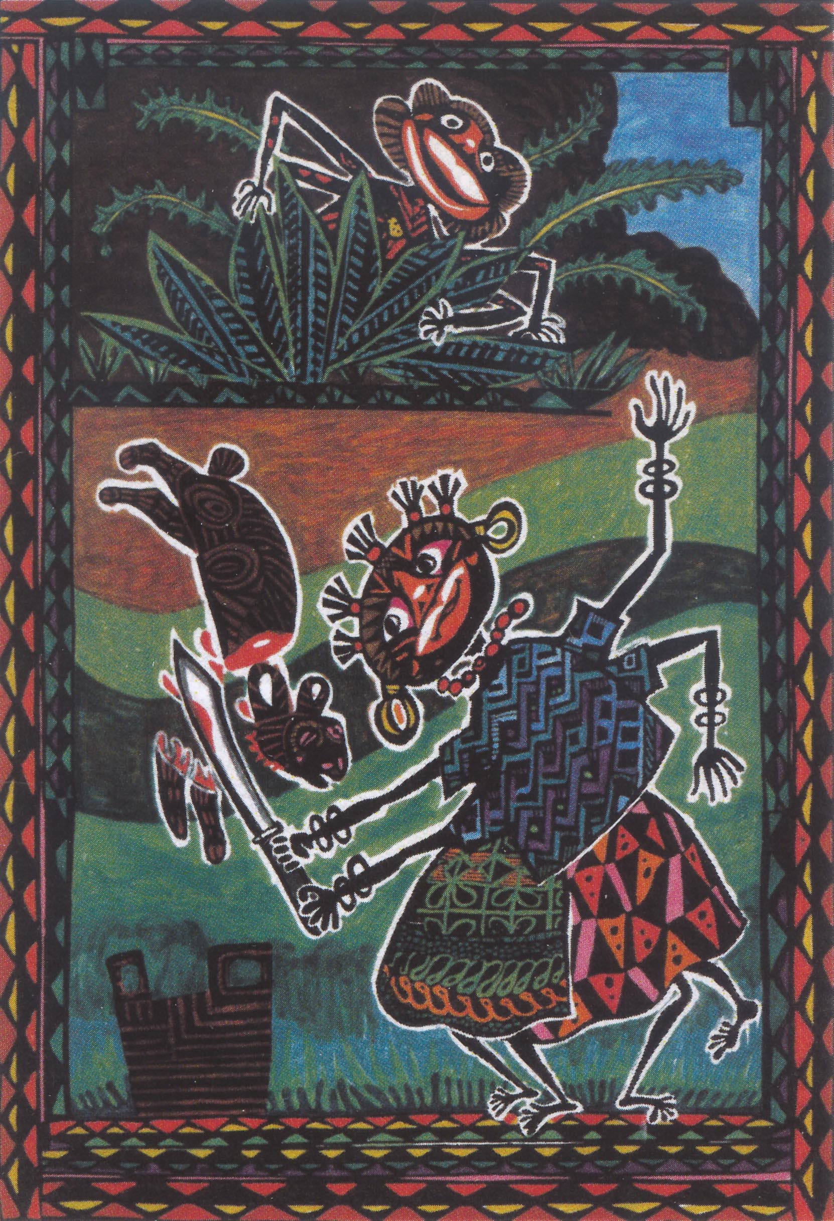 © Noni Lichtveld • Tomado del libro Het Grote Anansiboek