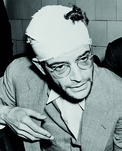 Ramón Mercader, alias Jacques Mornard, en el juicio del asesinato a León Trotski. © malcolm h. bissell jr. / biblio.es