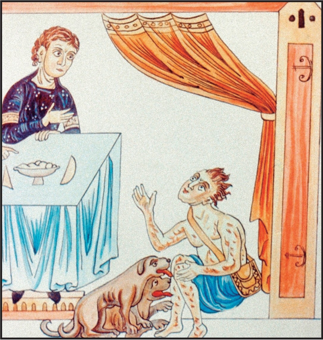 (Pie de Foto) Postal del Hortus deliciarum publicado en el siglo XII.
