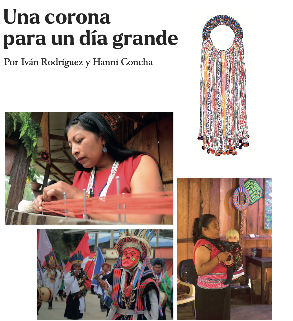 Una corona para un día grande