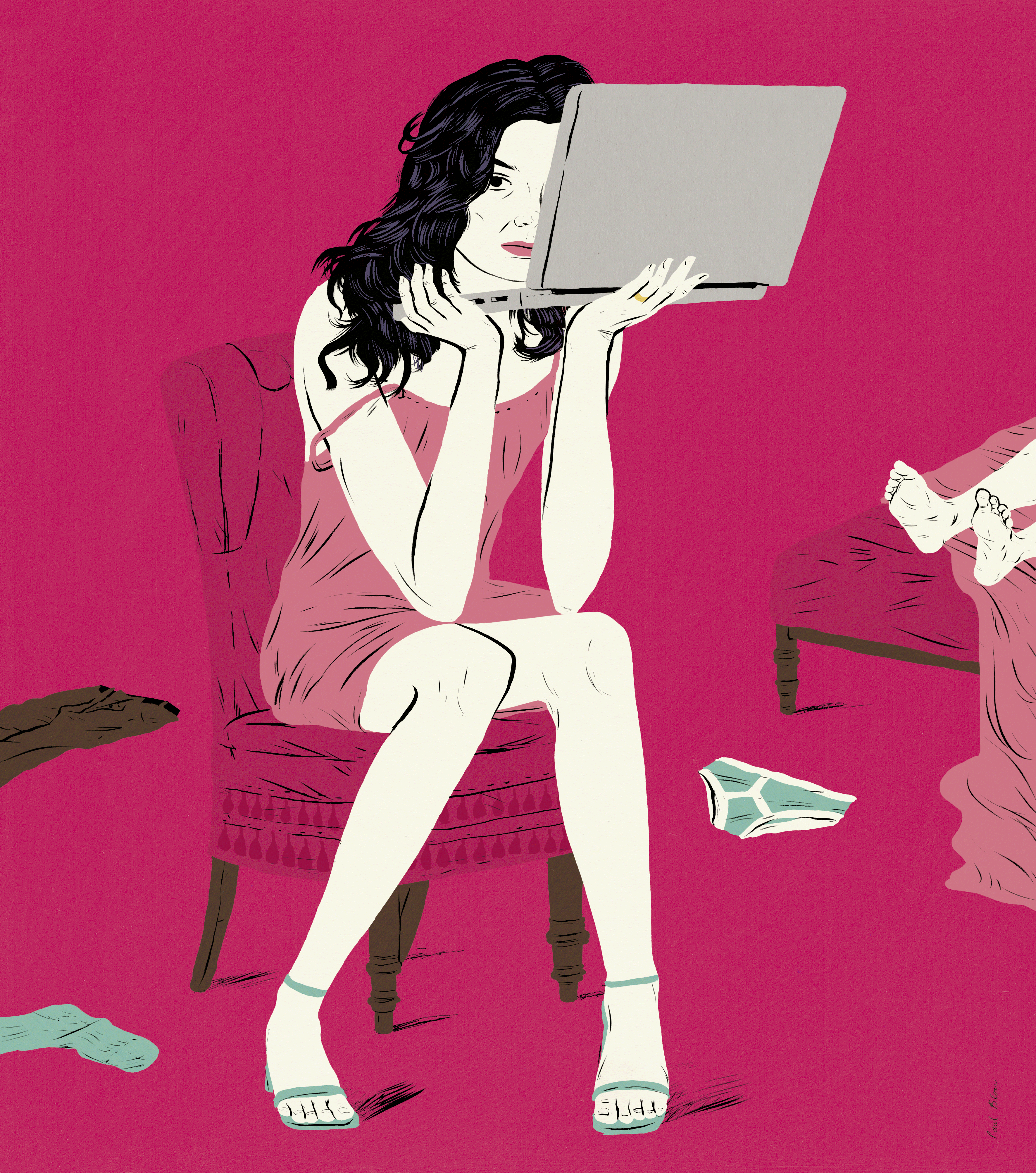 Ilustraciones de Paul Blow
