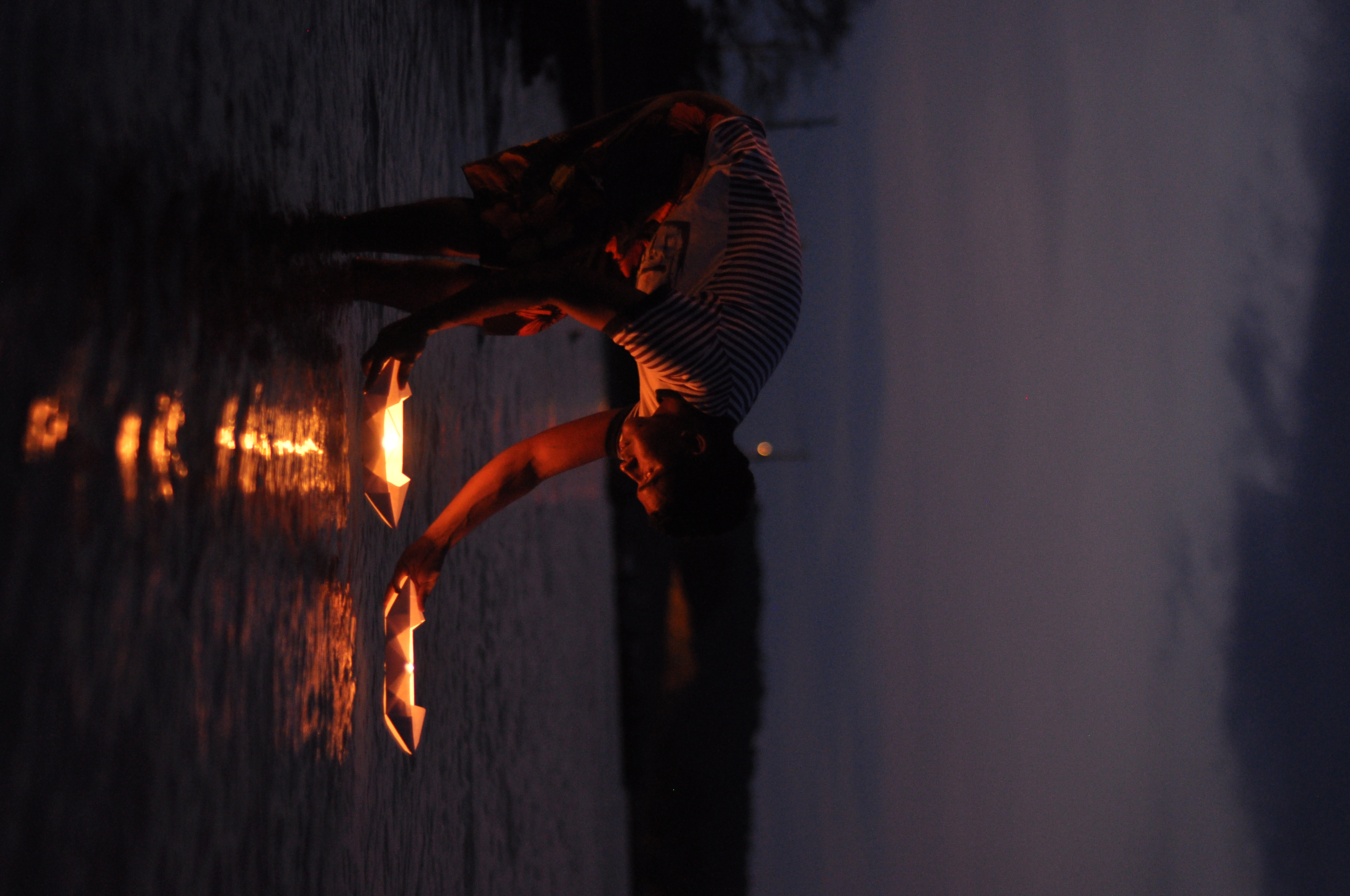 Happening “La noche de los deseos” (2013). Fotografía de Jeison Sierra.