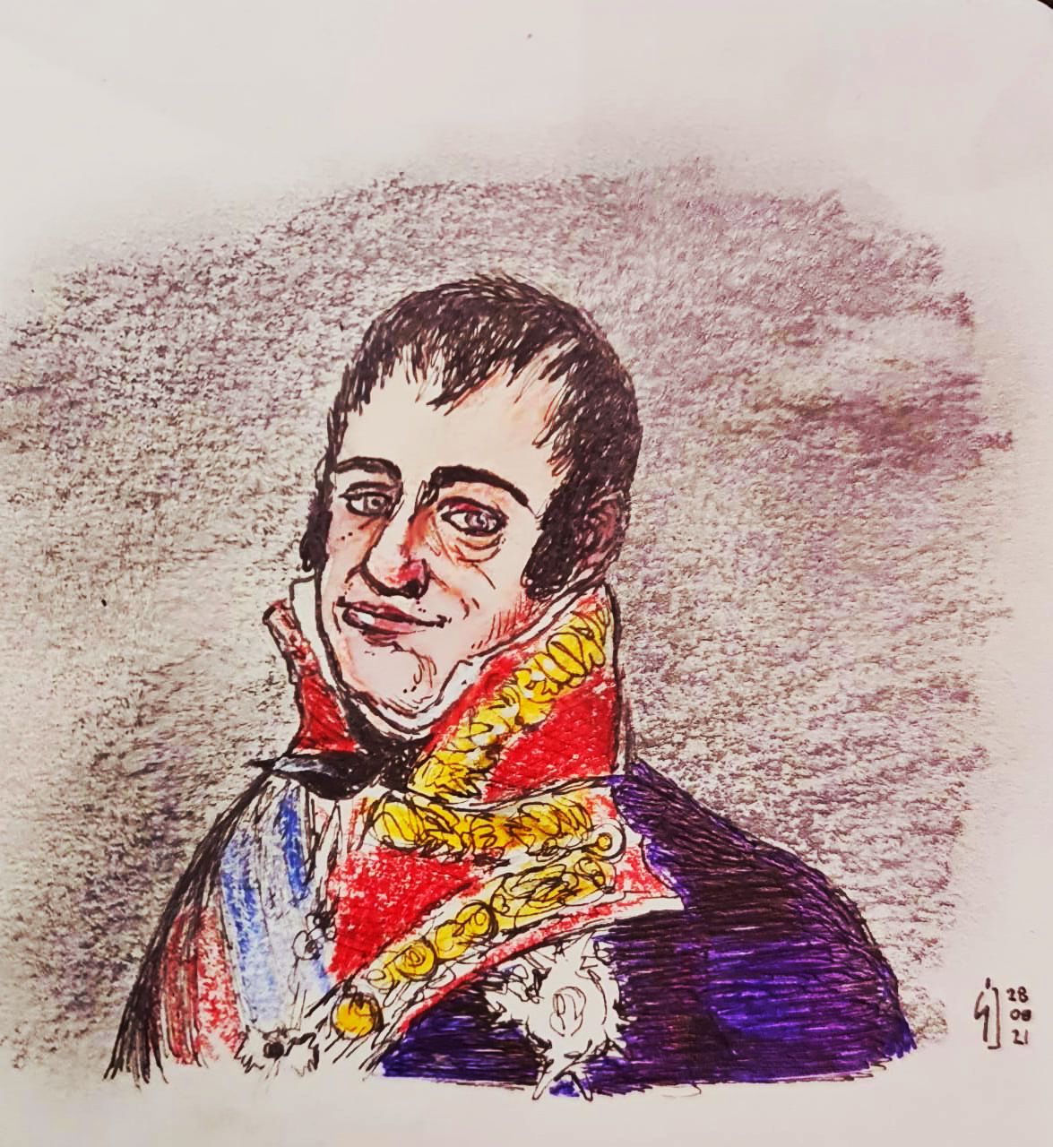 Ilustración de Camilo Uribe Posada. IG: @camilouribeposada