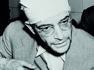 Ramón Mercader, alias Jacques Mornard, en el juicio del asesinato a León Trotski. © malcolm h. bissell jr. / biblio.es